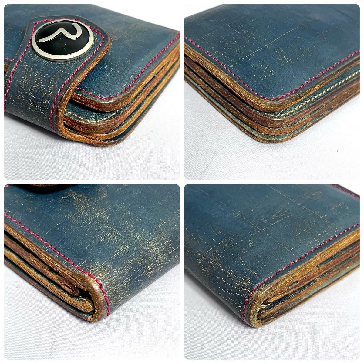 希少】EVISU デニム加工 長財布 エヴィス ど根性3号 JEANING 赤 希少】EVISU デニム加工 長財布 エヴィス ど根性3号 JEANING 赤