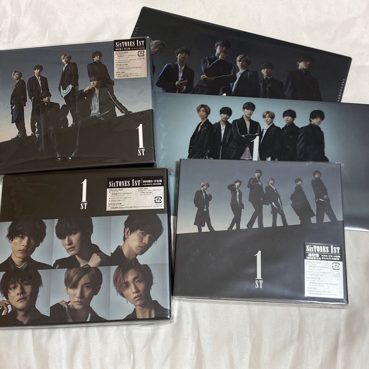 美品 】【初回購入時特典付き】SixTONES アルバム 全形態 まとめ 美品 】【初回購入時特典付き】SixTONES アルバム 全形態 まとめ