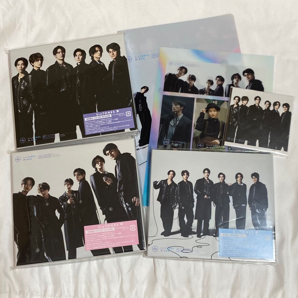 美品 】【初回購入時特典付き】SixTONES アルバム 全形態 まとめ 美品 】【初回購入時特典付き】SixTONES アルバム 全形態 まとめ