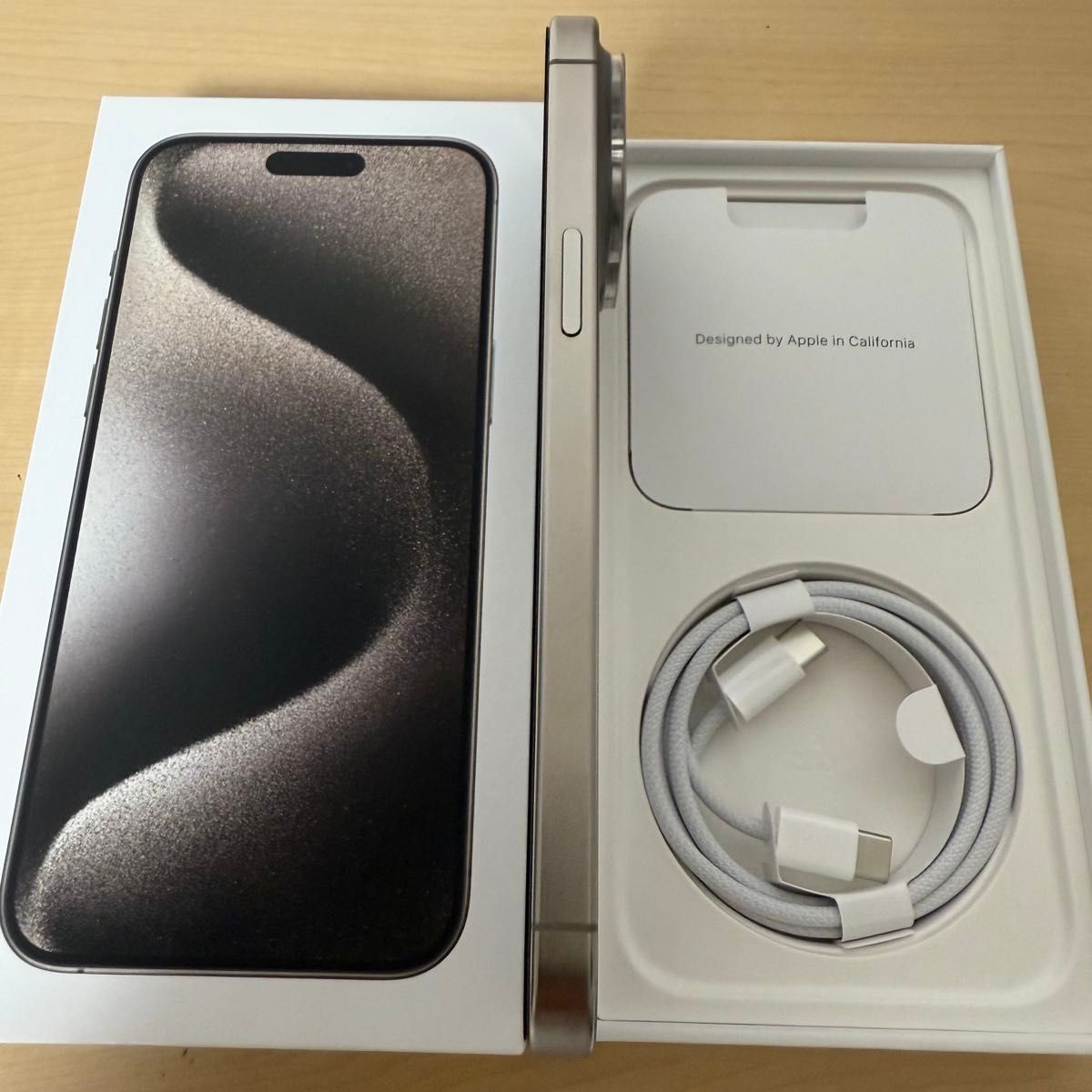 超美品】Apple iPhone 15 Pro MAX 512GB ナチュラルチタニウム 超美品】Apple iPhone 15 Pro MAX 512GB ナチュラルチタニウム