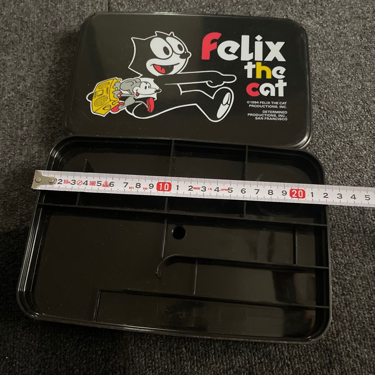 FELIX フェリックス 裁縫箱 工具入れ 小物入れ 昭和レトロ 1994 FELIX フェリックス 裁縫箱 工具入れ 小物入れ 昭和レトロ 1994