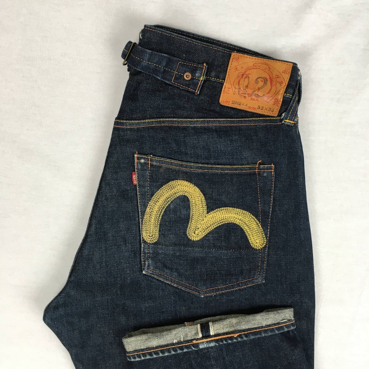 Yahoo!オークション - EVISU エヴィス Lot2504RXX No2 ジーンズ Yahoo!オークション - EVISU エヴィス Lot2504RXX No2 ジーンズ