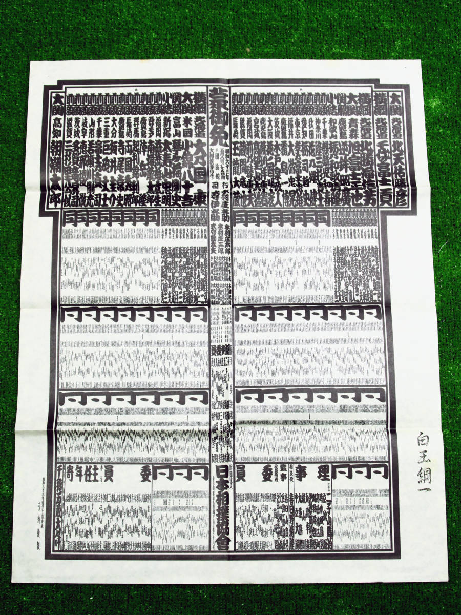  [スポーツ] 相撲 番付表 昭和63年4月25日 クリックポスト_画像1