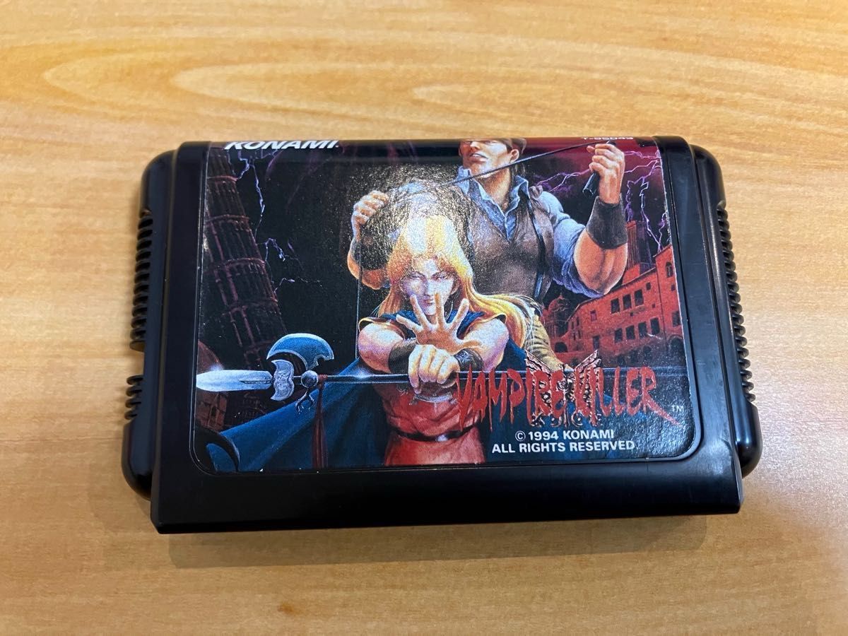 美品完品】MD バンパイアキラー VAMPIRE KILLER メガドライブ 美品完品】MD バンパイアキラー VAMPIRE KILLER メガドライブ