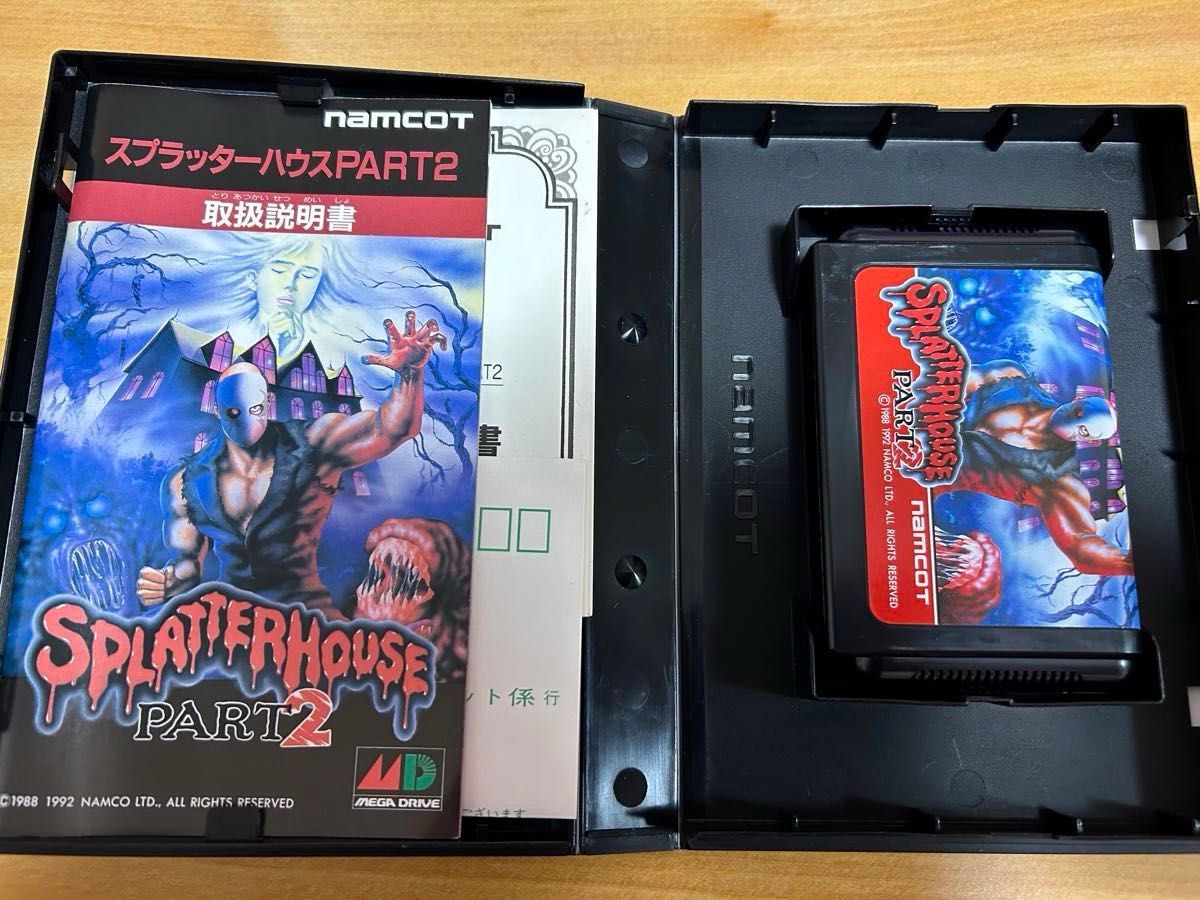 MD メガドライブ SPLATTER HOUSE PART2 スプラッターハウス MD メガドライブ SPLATTER HOUSE PART2 スプラッターハウス
