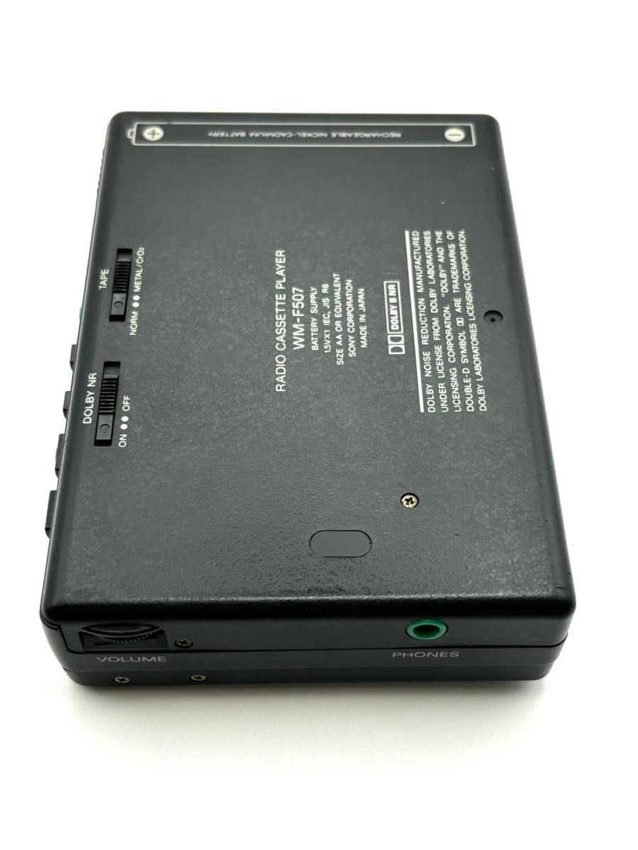 ソニー SONY WALKMAN WM-F507 カセットプレーヤー ジャンク品 SONY カセットウォークマン WM-F507 ジャンク品|Yahoo!フリマ