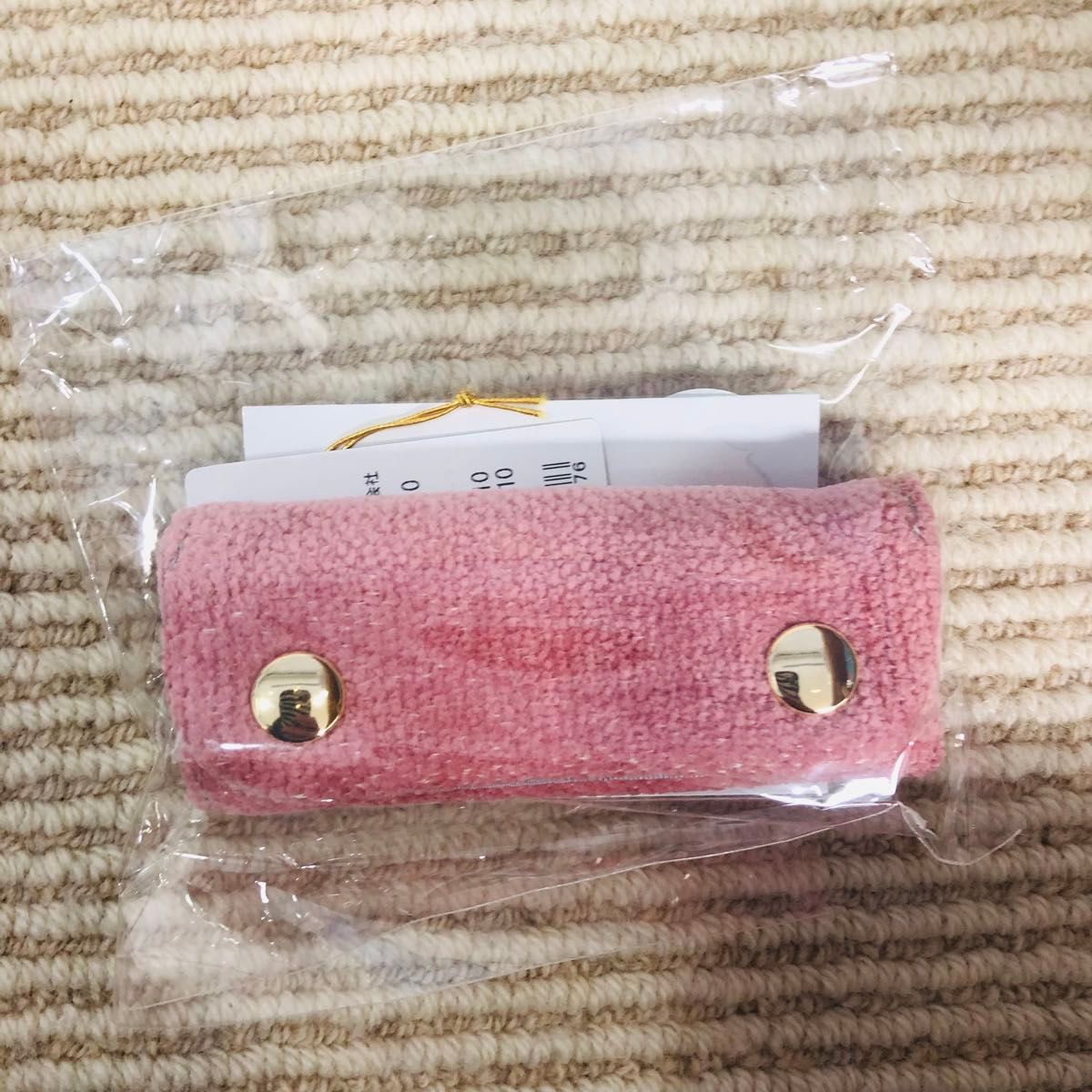 新品】ハンドルカバー バッグハンドル フェイラー feiler ピンク 新品】ハンドルカバー バッグハンドル フェイラー feiler ピンク
