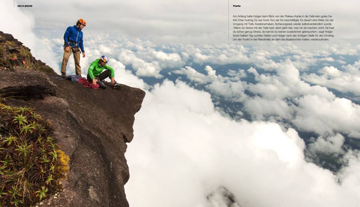 ＜洋書＞シュテファン・グロヴァッツ『JAEGER DES AUGENBLICKS』～Stefan Glowacz/ロライマ山の登頂/DVD付き_画像7