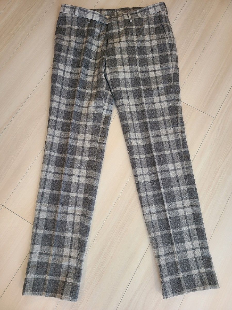 【美品】TOMORROWLAND Pilgrim スラックス パンツ フランネル