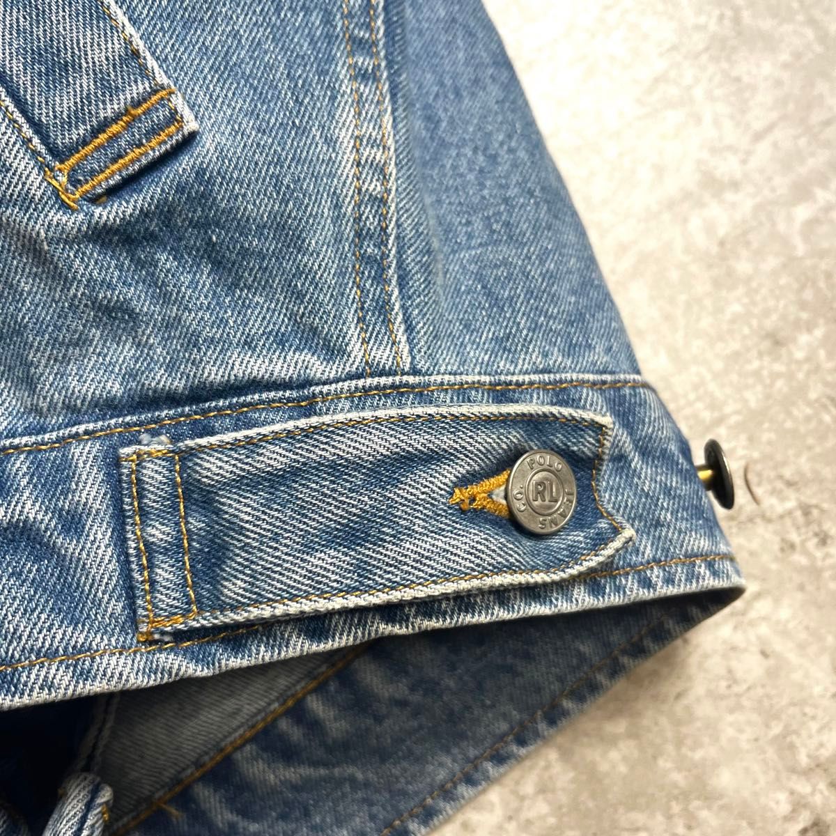 極美品】POLO JEANS ラルフローレン デニム ジャケット Gジャン 極美品】POLO JEANS ラルフローレン デニム ジャケット Gジャン