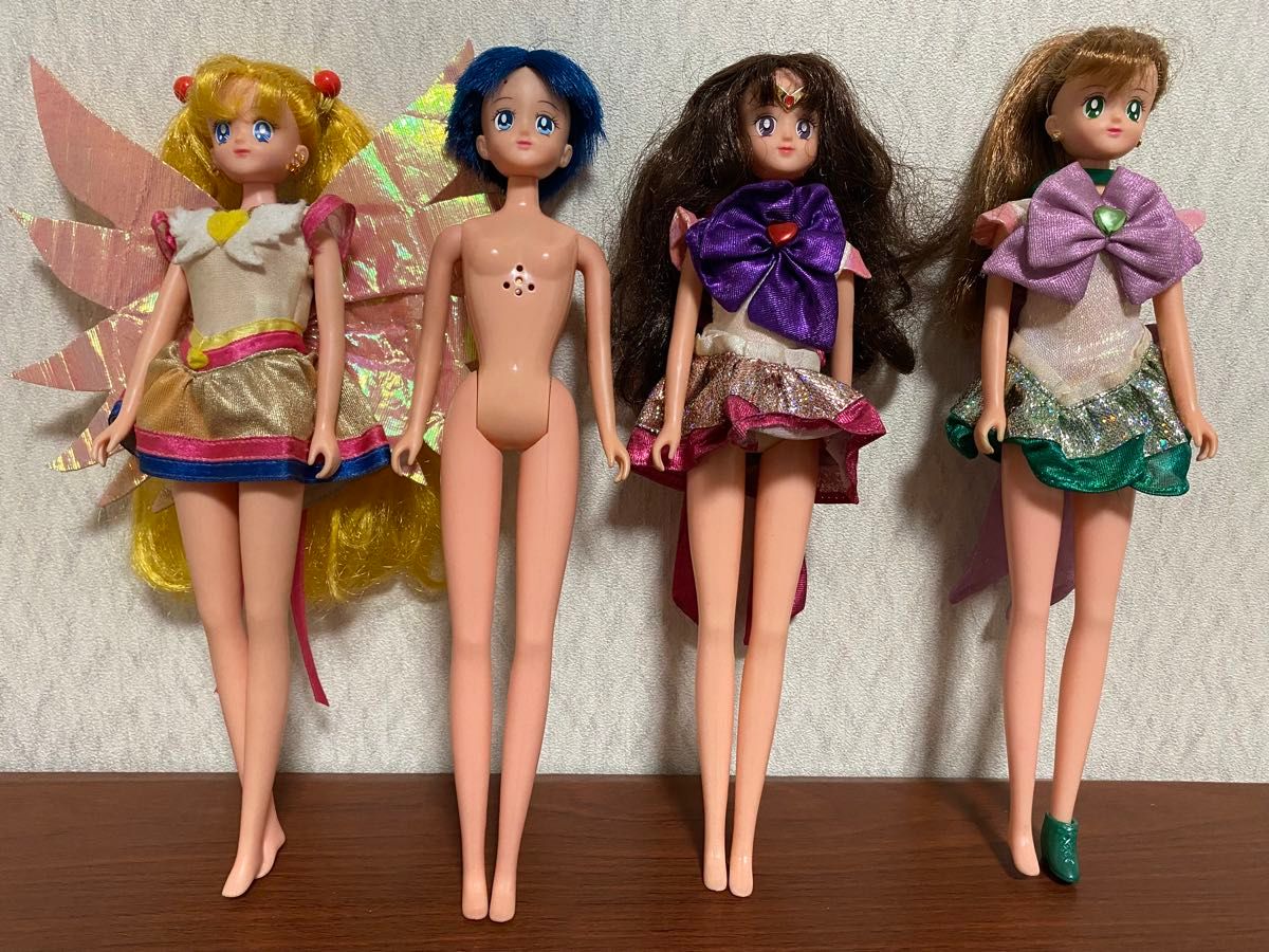 セーラームーン キャラトーク 当時 人形 ドール 4体セット セーラームーン キャラトーク 当時 人形 ドール 4体セット