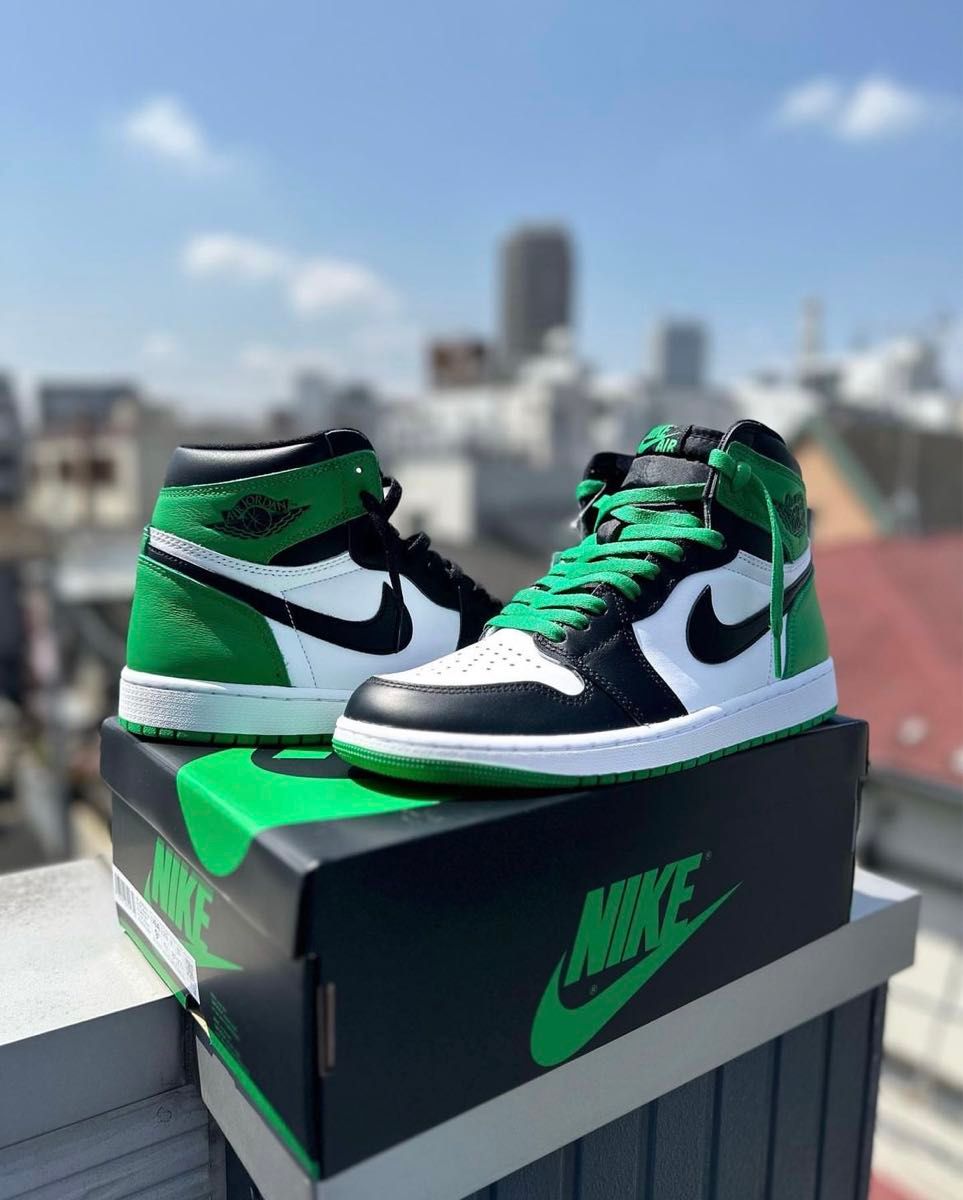 Nike Jordan1 hi LuckyGreen ナイキ エアジョーダン1 Nike Jordan1 hi LuckyGreen ナイキ エアジョーダン1