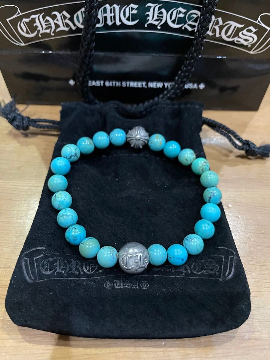 CHROME HEARTS クロムハーツ ターコイズ ブレスレット 神戸店 CHROME HEARTS クロムハーツ ターコイズ ブレスレット 神戸店