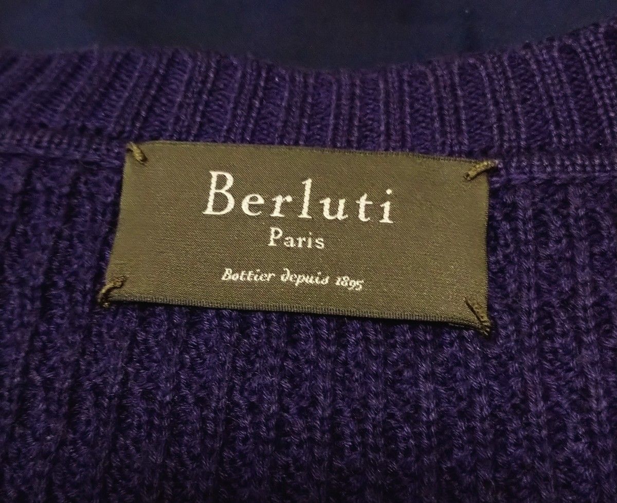 ベルルッティ カシミヤ混長袖ニット パープル 46|Yahoo!フリマ ベルルッティ カシミヤ混長袖ニット パープル 46|Yahoo!フリマ