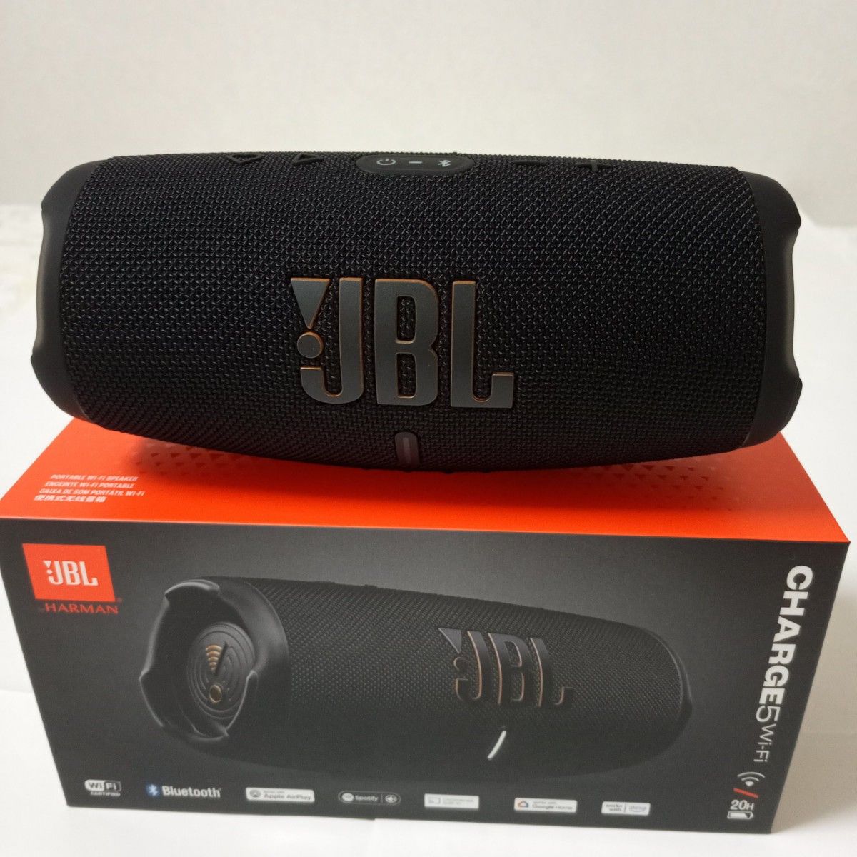 JBL CHARGE5 Wi-Fi ブラック Bluetoothスピーカー|Yahoo!フリマ JBL CHARGE5 Wi-Fi ブラック Bluetoothスピーカー|Yahoo!フリマ