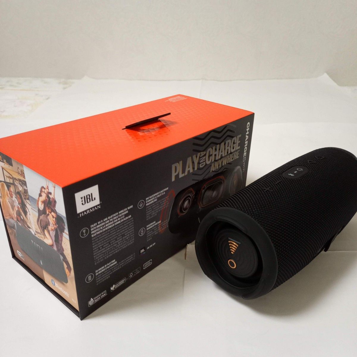 JBL CHARGE5 Wi-Fi ブラック Bluetoothスピーカー|Yahoo!フリマ JBL CHARGE5 Wi-Fi ブラック Bluetoothスピーカー|Yahoo!フリマ