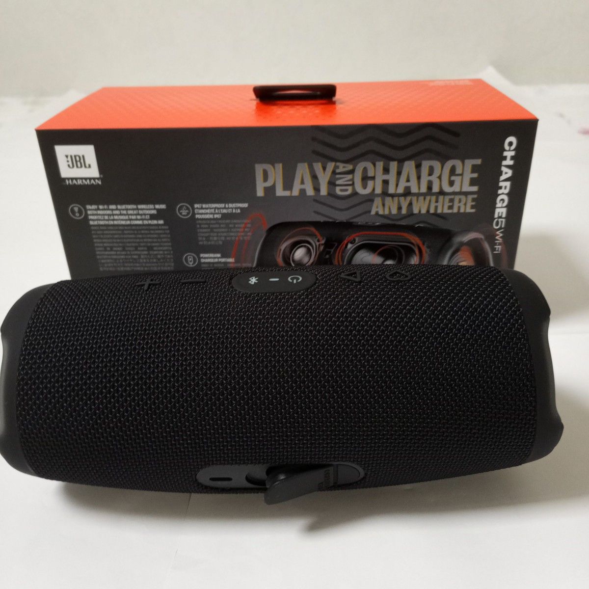 JBL CHARGE5 Wi-Fi ブラック Bluetoothスピーカー|Yahoo!フリマ JBL CHARGE5 Wi-Fi ブラック Bluetoothスピーカー|Yahoo!フリマ