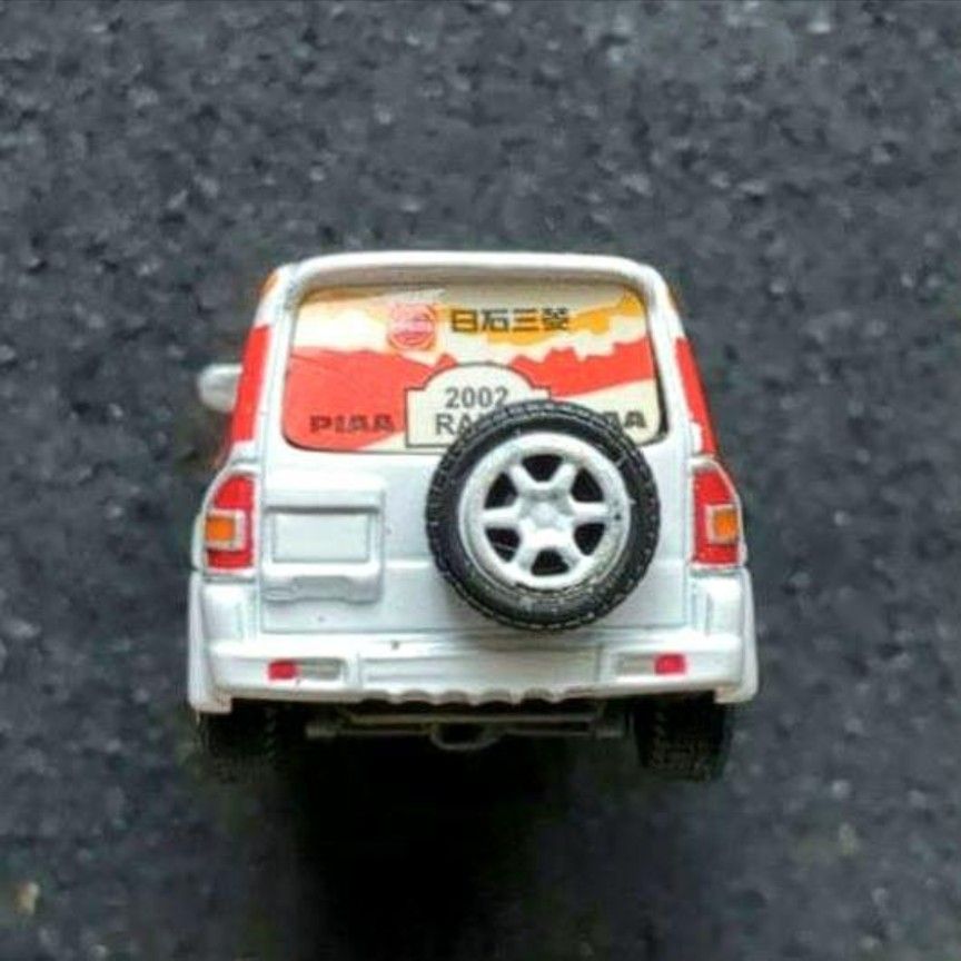 希少品】REAL-X 三菱パジェロ パリ・ダカールラリー仕様 2002年 希少品】REAL-X 三菱パジェロ パリ・ダカールラリー仕様 2002年