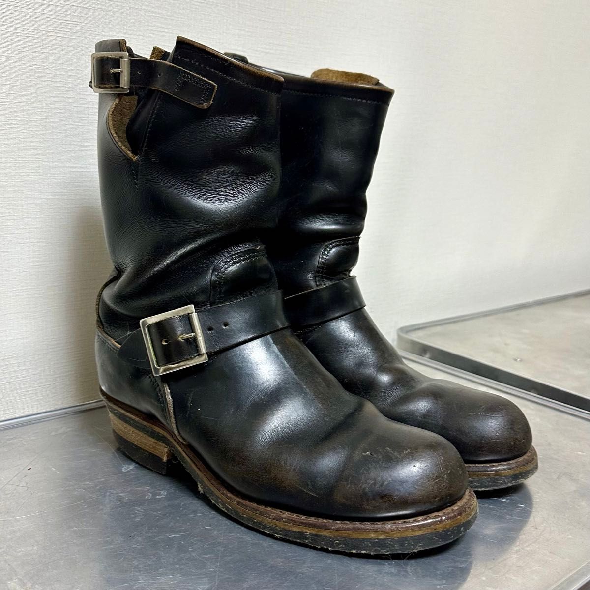 PT83 初期 vintage RED WING エンジニア 茶芯 約25cm エンジニア PT83 初期 vintage RED WING エンジニア 茶芯 約25cm エンジニア