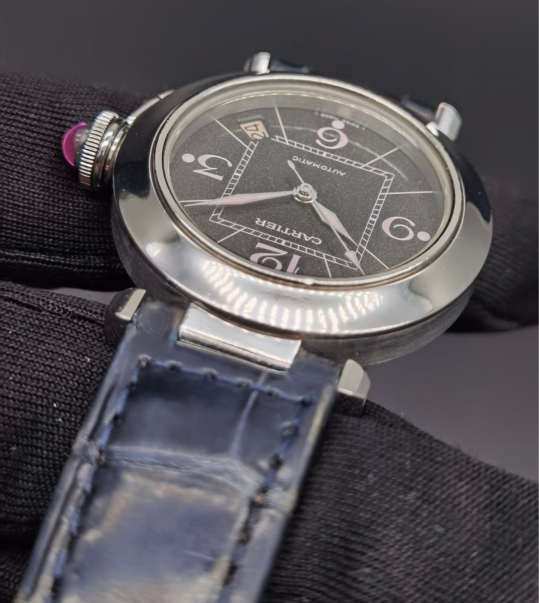 美品 カルティエ Cartier パシャC 2324 デイト 2007年クリスマス 美品 カルティエ Cartier パシャC 2324 デイト 2007年クリスマス