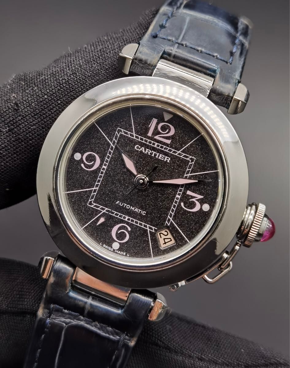 美品 カルティエ Cartier パシャC 2324 デイト 2007年クリスマス 美品 カルティエ Cartier パシャC 2324 デイト 2007年クリスマス