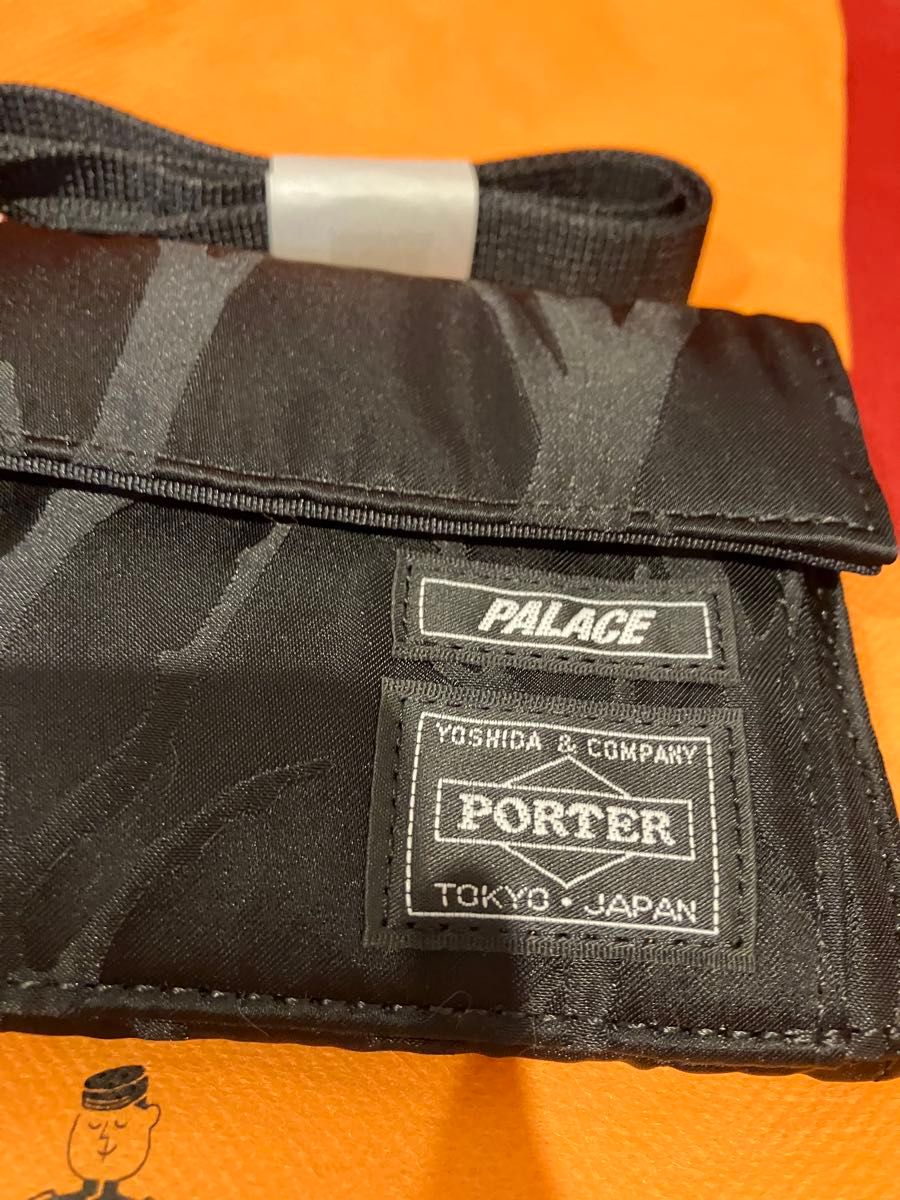 財布 ウォレット PALACE PORTER YOSHIDA 黒 パレス コラボ 24aw 財布 ウォレット PALACE PORTER YOSHIDA 黒 パレス コラボ 24aw