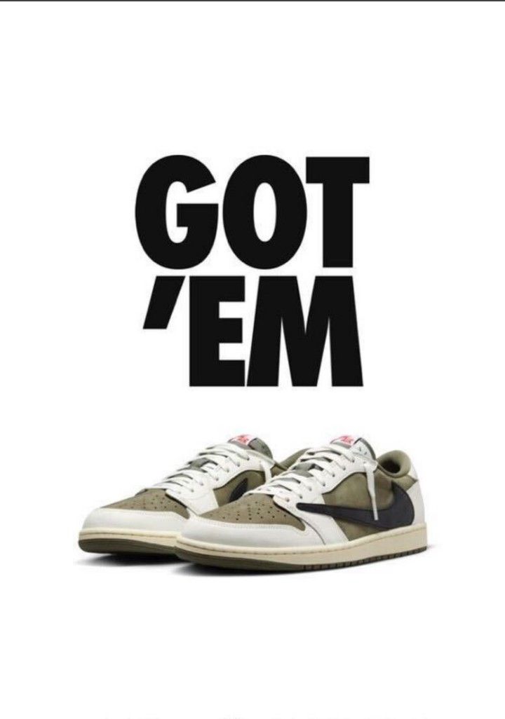 Travis Scott × Nike Air Jordan 1 Low OG SP Travis Scott × Nike Air Jordan 1 Low OG SP