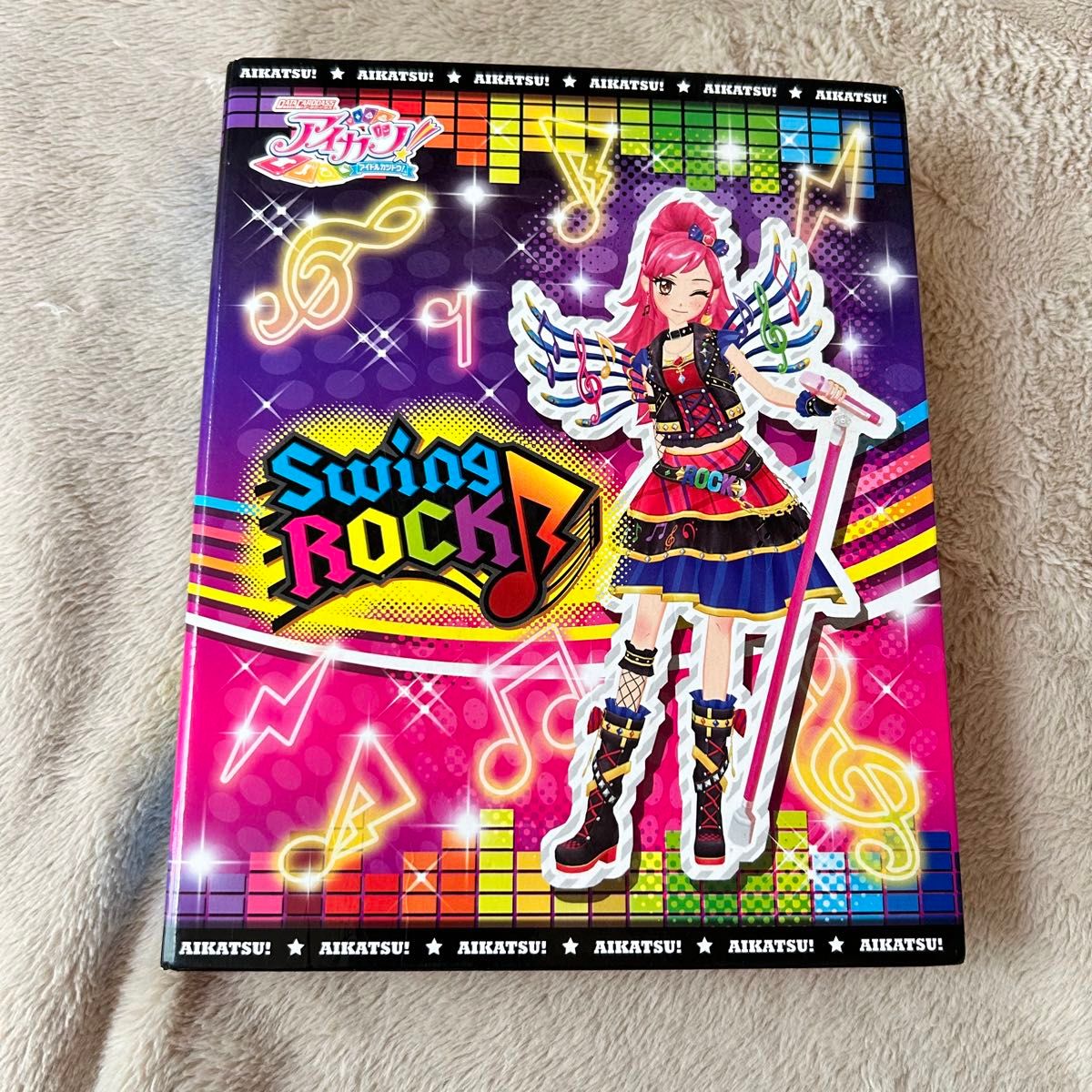 データカードダス アイカツ オフィシャルバインダー スイング データカードダス アイカツ オフィシャルバインダー スイング