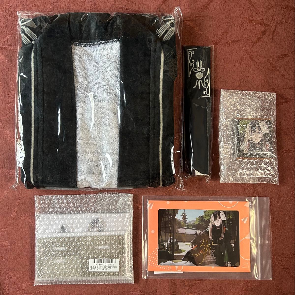 新品未開封】儒烏風亭らでん 誕生日記念2024 フルセット直筆 新品未開封】儒烏風亭らでん 誕生日記念2024 フルセット直筆