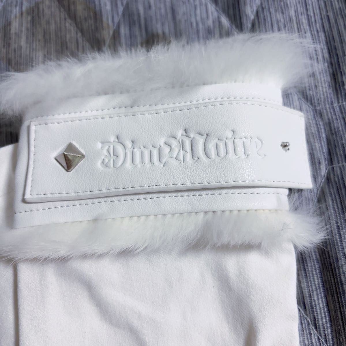 DimMoireアームカバー ホワイト 刻印アームカバー【White】Dimmoire dimmoire ディムモアール
