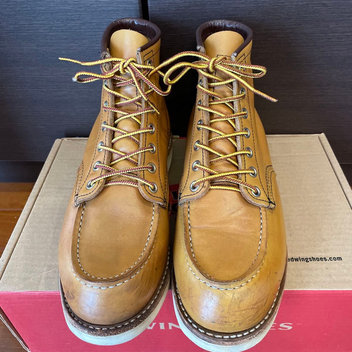 廃盤レア品11年8D】レッドウィング8140メイズマスタング RED 廃盤レア品11年8D】レッドウィング8140メイズマスタング RED