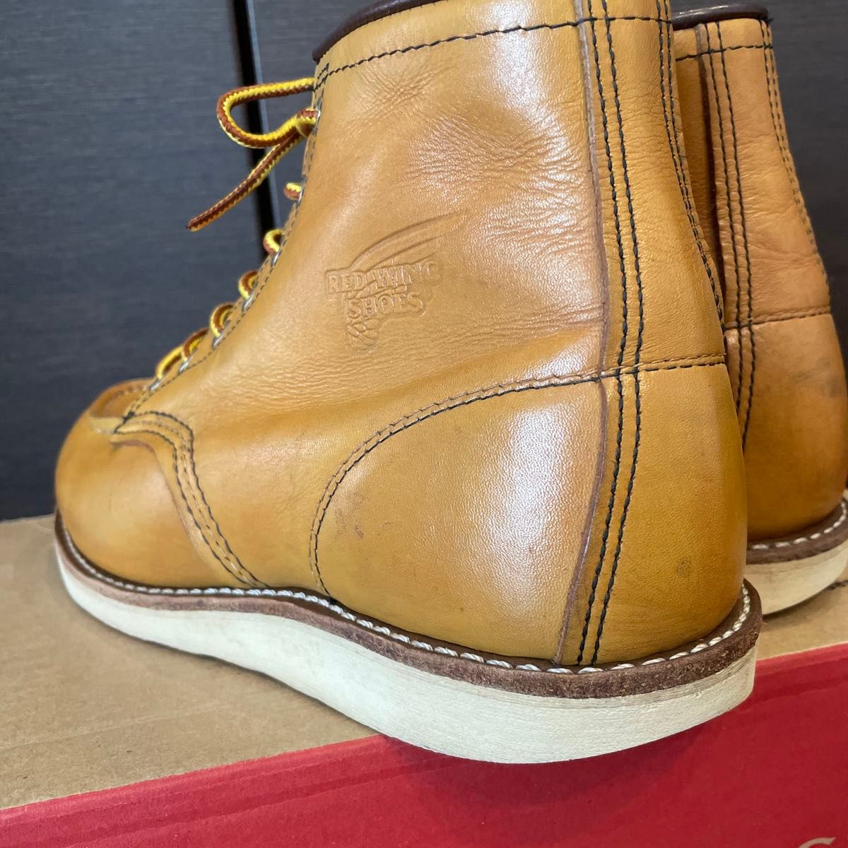 廃盤レア品11年8D】レッドウィング8140メイズマスタング RED 廃盤レア品11年8D】レッドウィング8140メイズマスタング RED