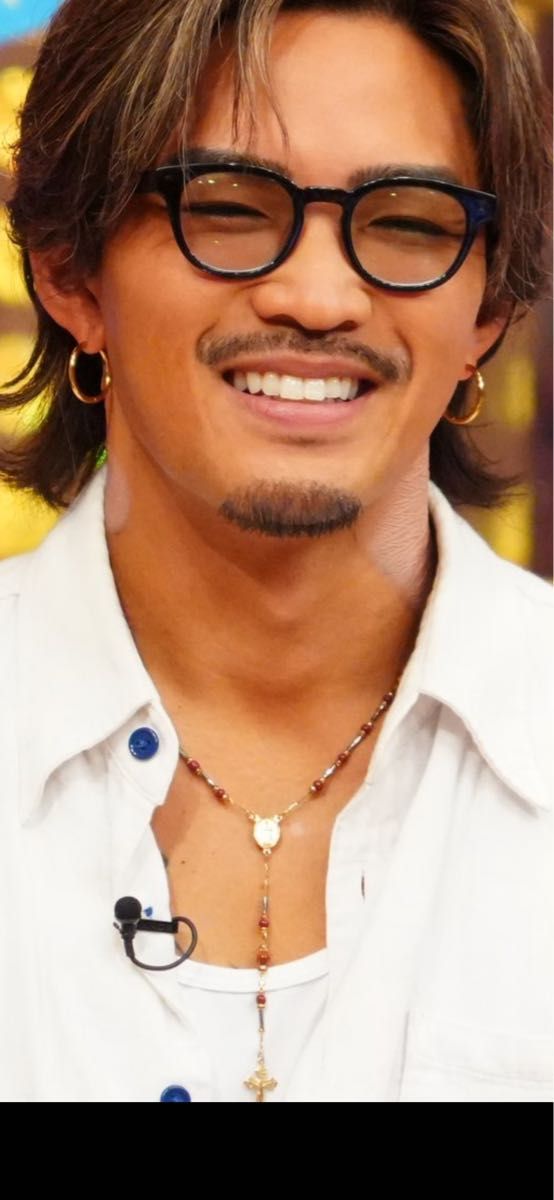 数原龍友着用タイプ ネックレス 朱色バージョン激似 即日発送 数原龍友着用タイプ ネックレス 朱色バージョン激似 即日発送