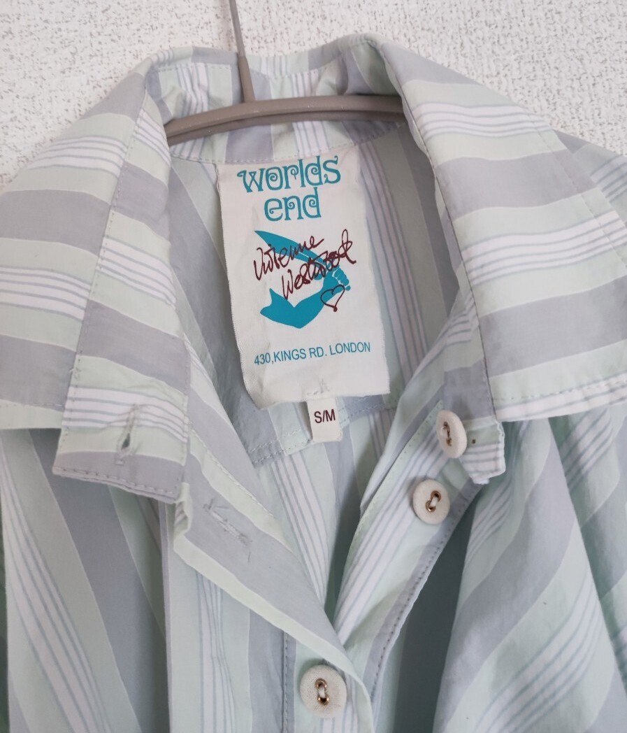 WORLDS END×Vivienne Westwood パイレーツシャツ ロングシャツ WORLDS END×Vivienne Westwood パイレーツシャツ ロングシャツ