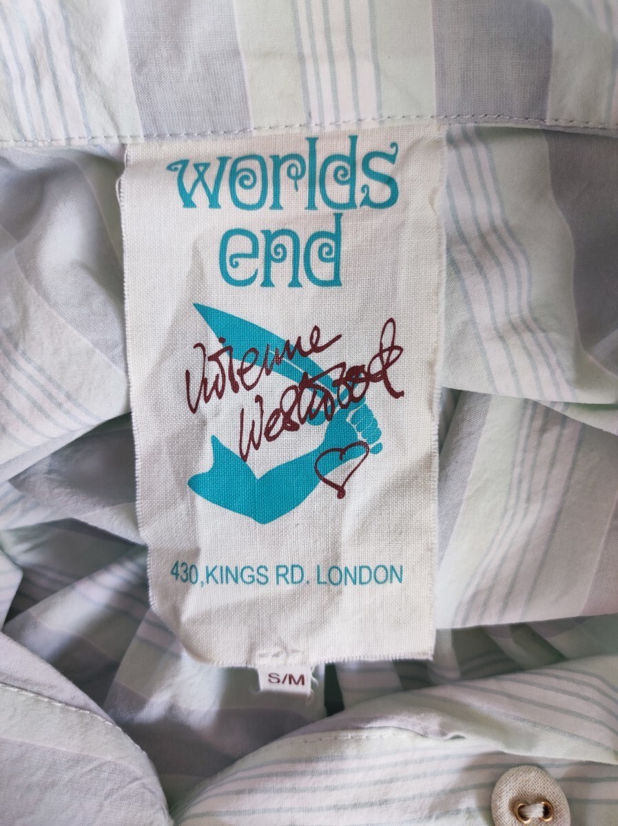 WORLDS END×Vivienne Westwood パイレーツシャツ ロングシャツ WORLDS END×Vivienne Westwood パイレーツシャツ ロングシャツ