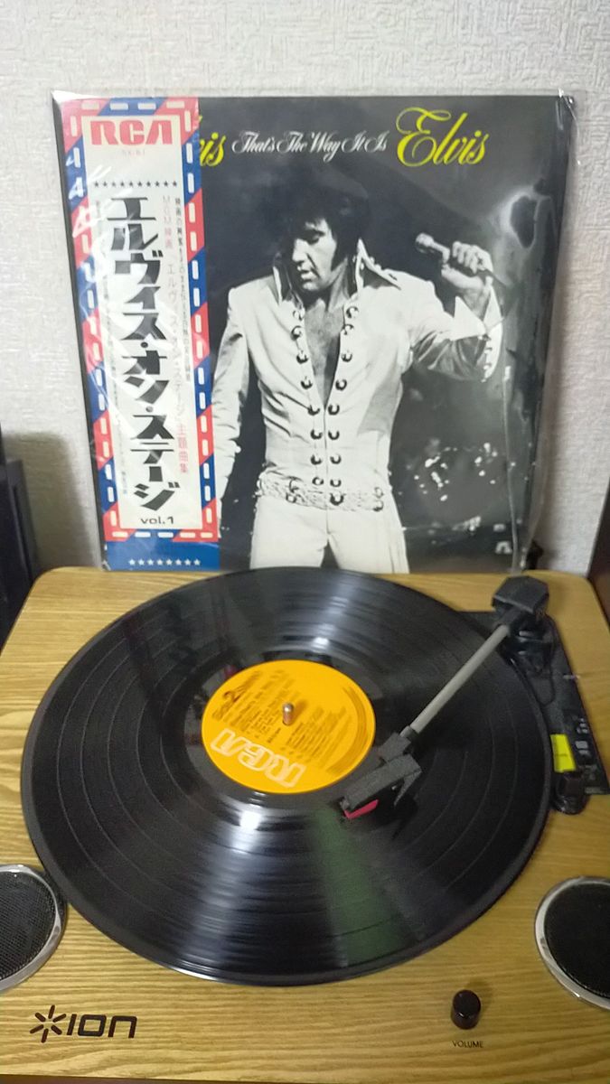 Elvis Presley / エルビス オン ステージ 国内初回盤 帯付き