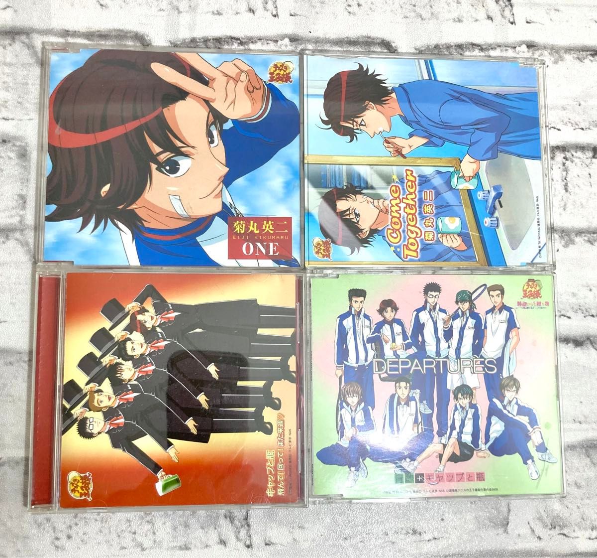 テニスの王子様 CDまとめて4枚】菊丸英二/ONE come together テニスの王子様 CDまとめて4枚】菊丸英二/ONE come together