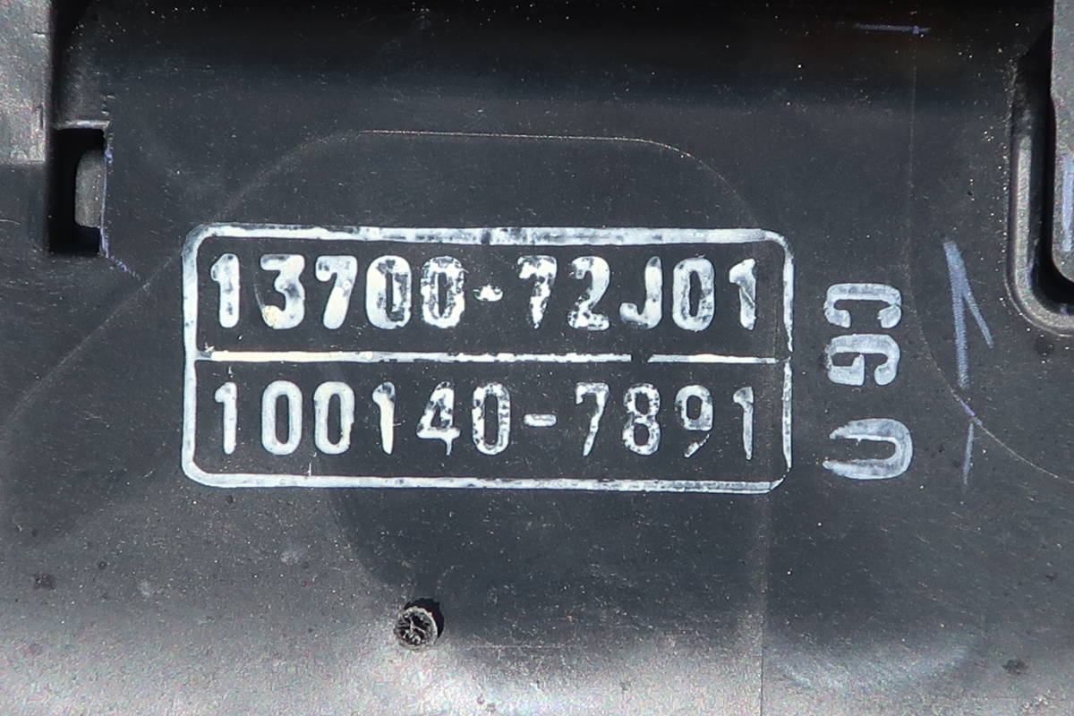 H17 CBA-HA24S アルト K6A NA 2WD AT 純正 エアークリーナー BOX Assy / 13700-72J01 100140-7891 / 106733km_画像10