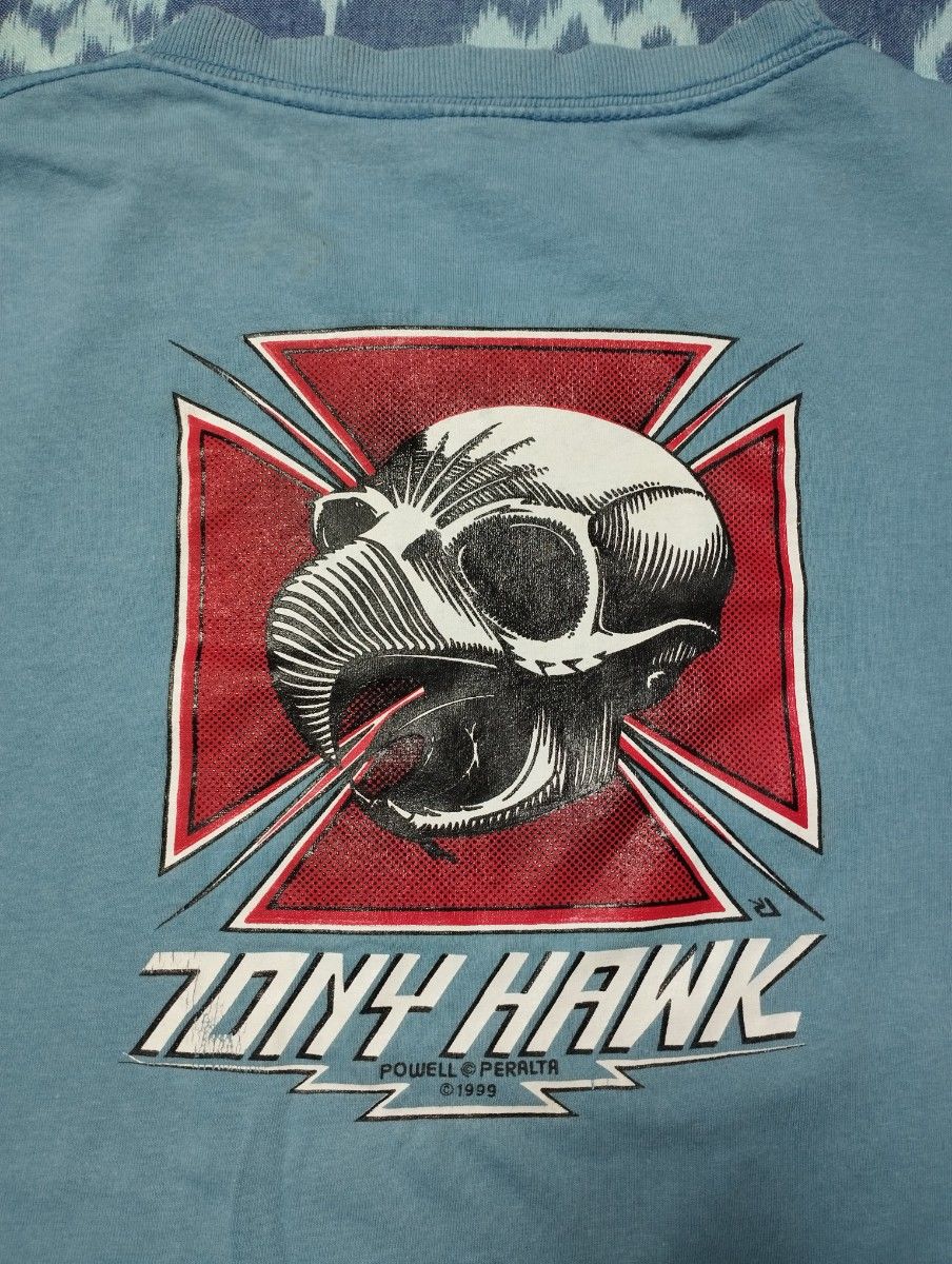 90s POWELL トニーホーク パウエルTONY HAWK ヴィンテージ T 90s POWELL トニーホーク パウエルTONY HAWK ヴィンテージ T