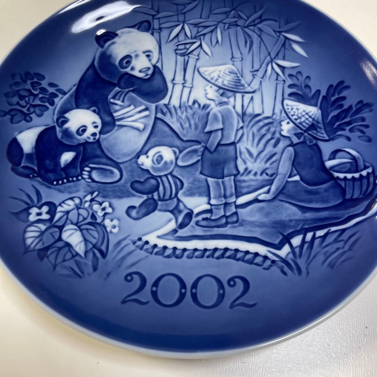 millennium plate 2002年 panda 18cm ROYAL Copenhagen millennium plate 2002年 panda 18cm ROYAL Copenhagen