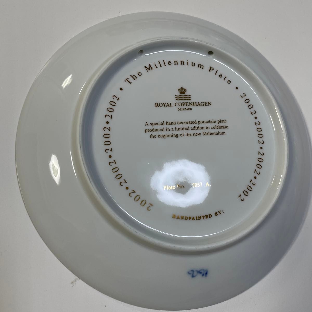 millennium plate 2002年 panda 18cm ROYAL Copenhagen millennium plate 2002年 panda 18cm ROYAL Copenhagen