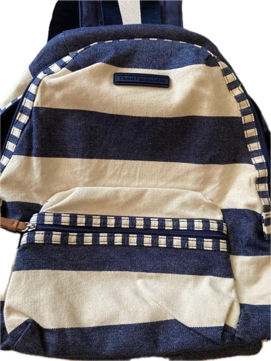未使用》トミーヒルフィガー ボーダー リュック TOMMY HILFIGER 未使用》トミーヒルフィガー ボーダー リュック TOMMY HILFIGER