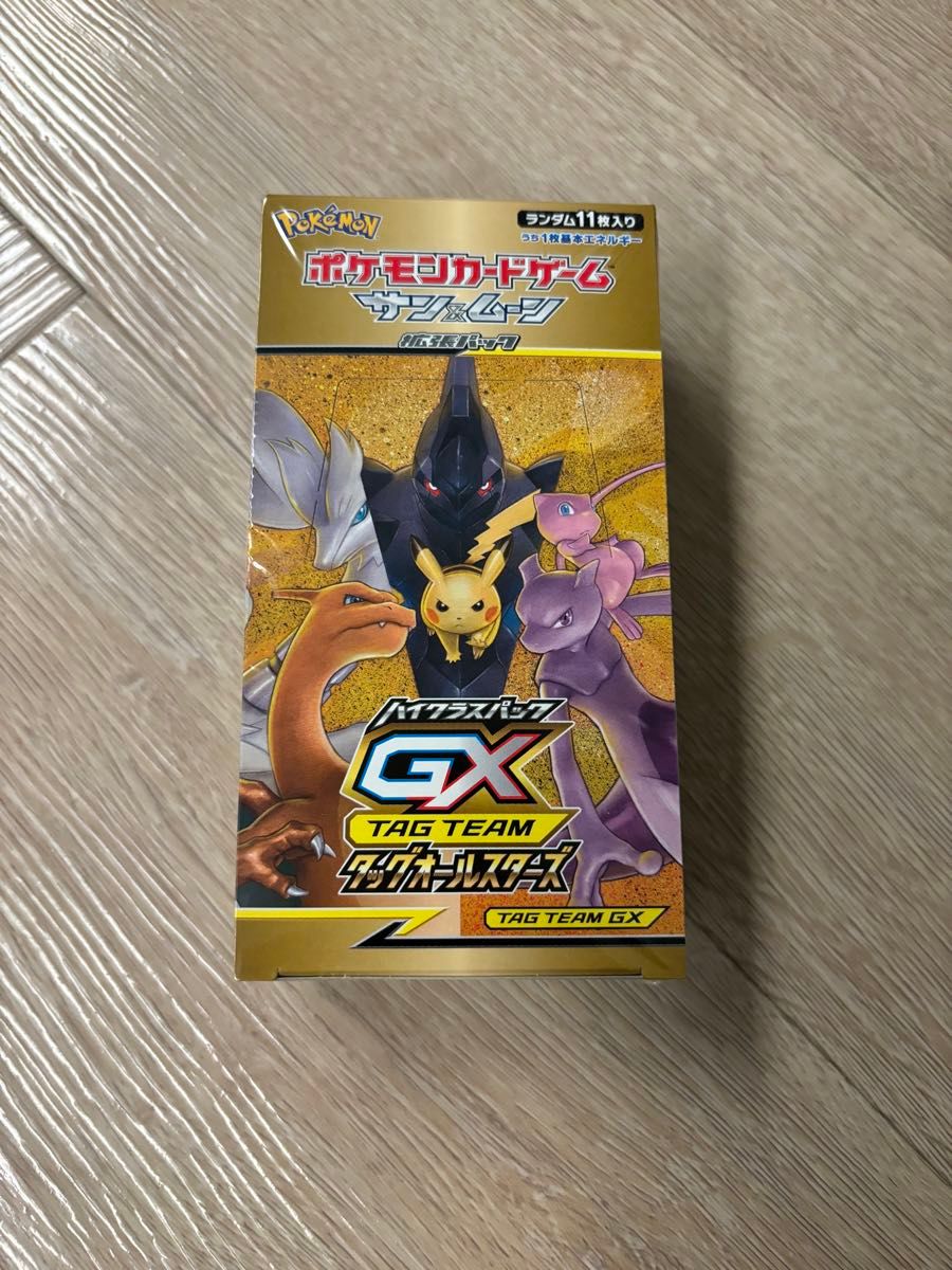 新品未開封】ポケモンカード タッグオールスターズ シュリンク付 新品未開封】ポケモンカード タッグオールスターズ シュリンク付
