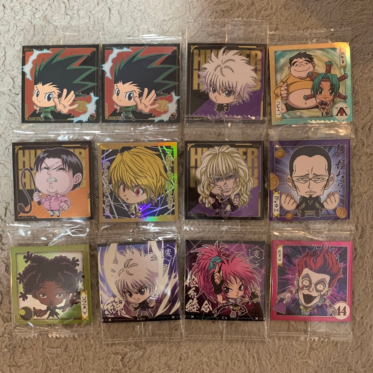 楽天市場】【10個バラ売り】にふぉるめーしょん HUNTER×HUNTER