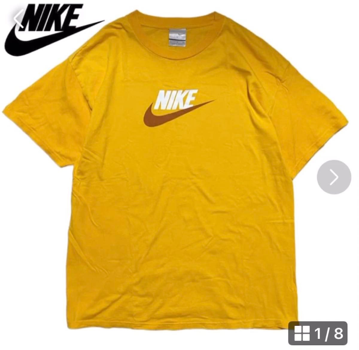90s 【NIKE】古着 ナイキ Tシャツ メキシコ製 ロゴプリント スウォッシュ 半袖Tシャツ