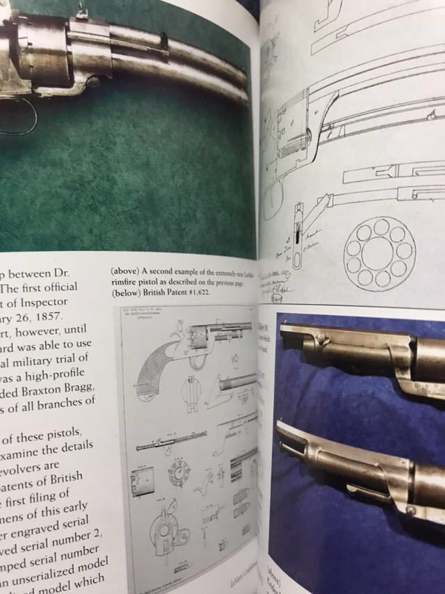 同梱取置歓迎古洋書「THE CONFEDERATE LeMAT REVOLVER」レマットリボルバー 銃鉄砲武器兵器アメリカピストル_画像3