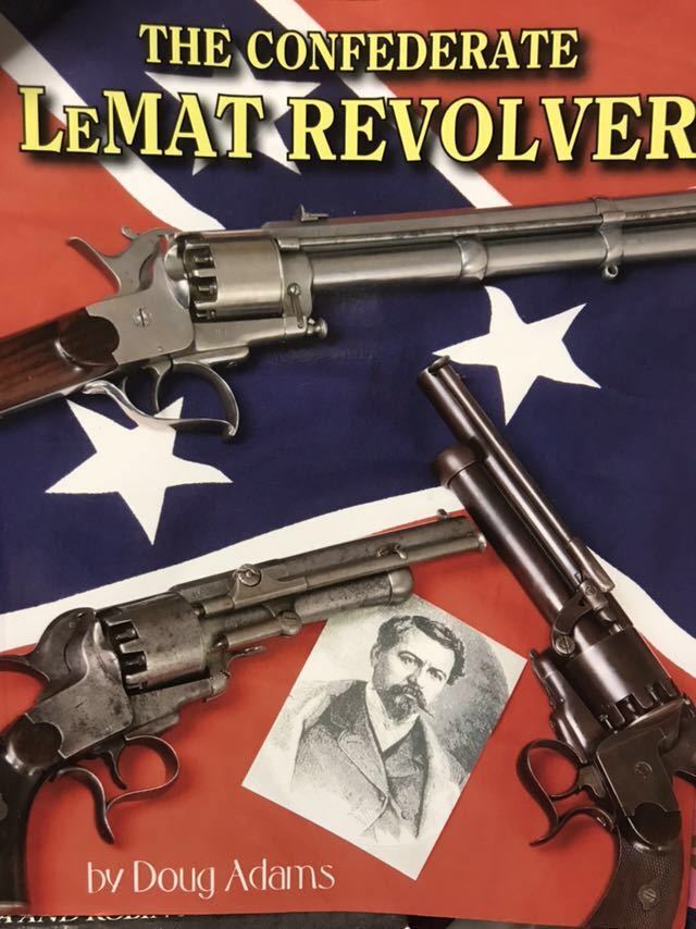 同梱取置歓迎古洋書「THE CONFEDERATE LeMAT REVOLVER」レマットリボルバー 銃鉄砲武器兵器アメリカピストル_画像1