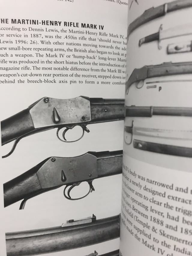 同梱取置歓迎古洋書「THE MARTINI HENRY RIFLE」銃鉄砲武器兵器ライフル_画像3