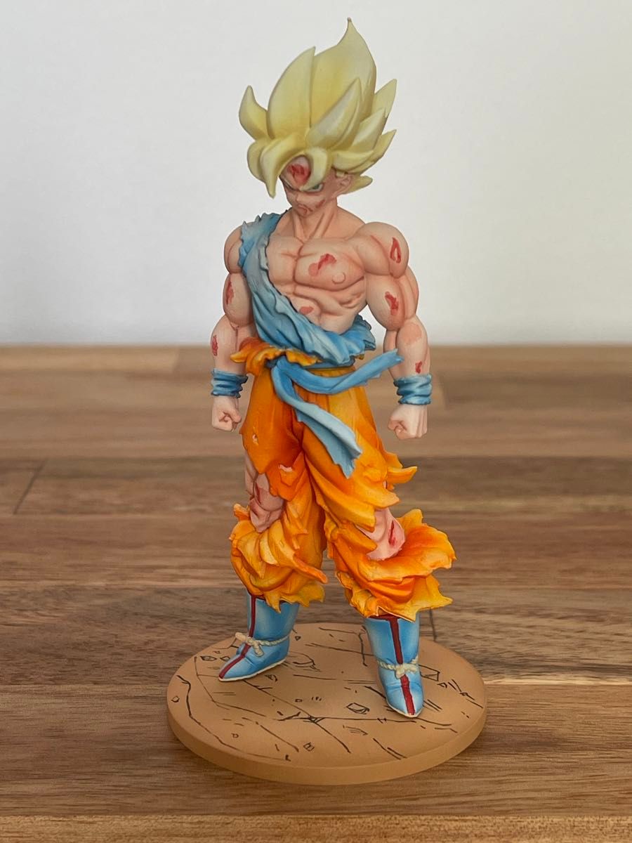 リペイント ドラゴンボール フィギュア 孫悟空 超サイヤ人 HG リペイント ドラゴンボール フィギュア 孫悟空 超サイヤ人 HG