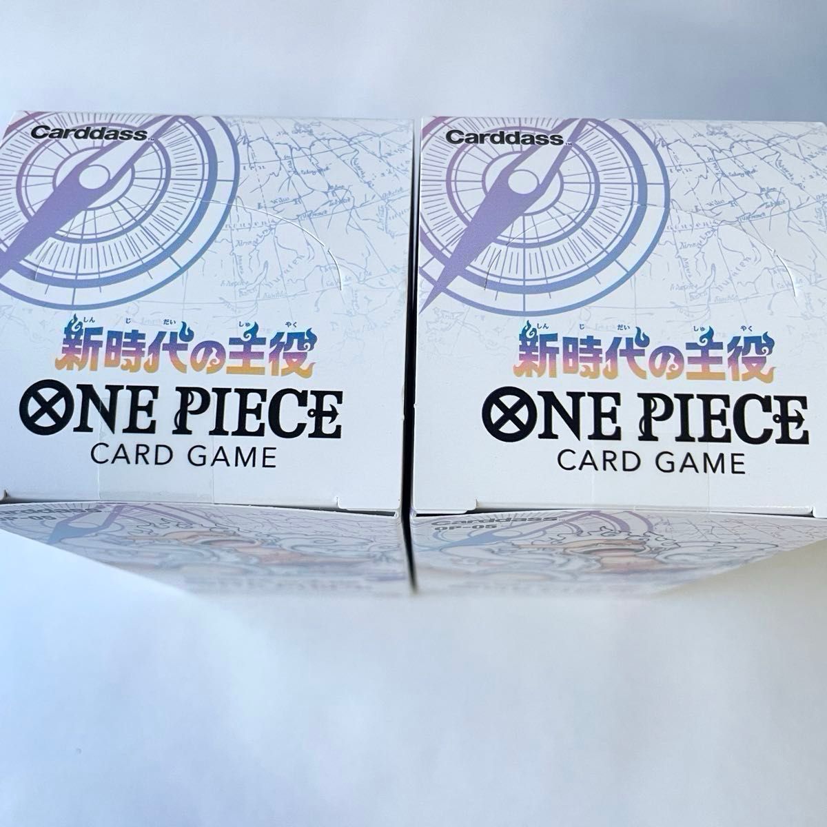 新品未開封 テープ付きワンピースカードゲーム 二つの伝説 3BOX 新品未開封 テープ付きワンピースカードゲーム 二つの伝説 3BOX